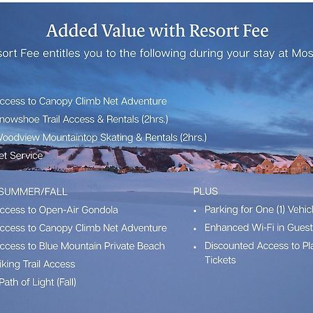 Blue Mountain Resort Mosaic Suites The The Blue Mountains Exterior foto